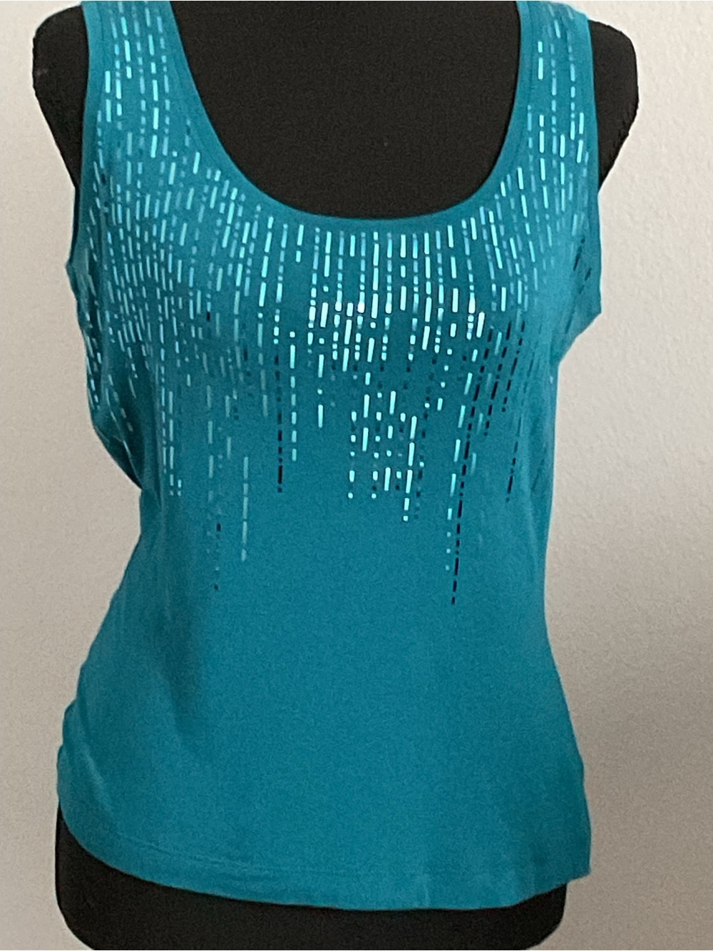 St John Scoop Neck Tank Top
